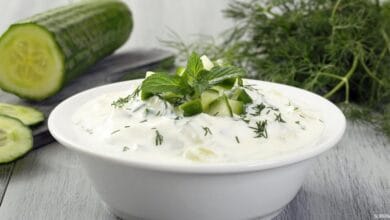 سلطة زازيكي اليونانية