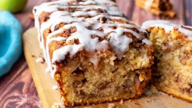 كيكة التفاح الريفي