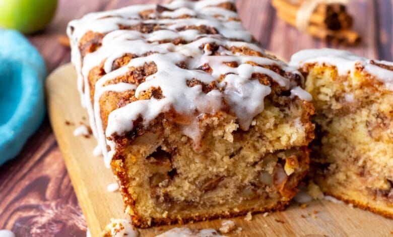 كيكة التفاح الريفي