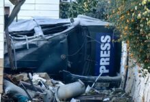 استشهاد ثلاثة صحفيين لبنانيين