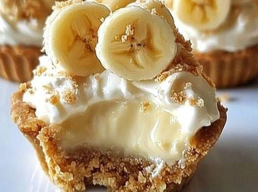 فطائر الموز الكريمية