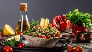 التبولة الأرمنية والملفوف