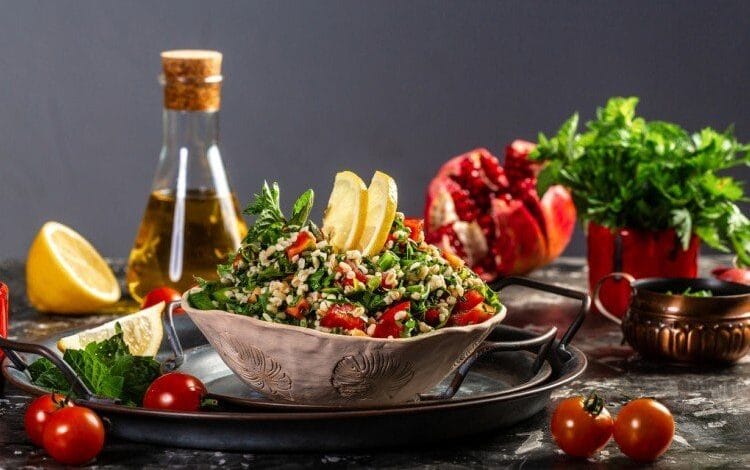 التبولة الأرمنية والملفوف