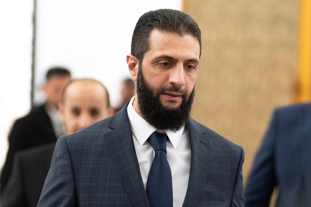 أول زيارة خارجية للشرع