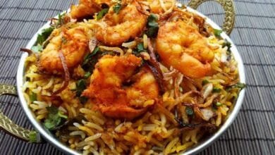 كبسة السمك والروبيان