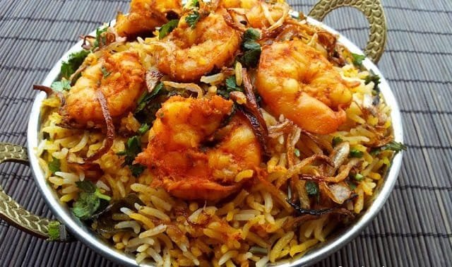 كبسة السمك والروبيان