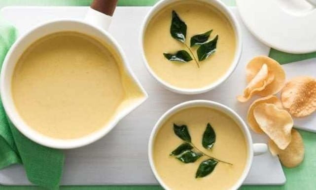 شوربة القرنبيط الهندية الحاره