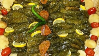 قاطع ورق الخبيزة ب الخضار