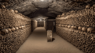 المدينة التي بُنيت فوق مقبرة ضخمة