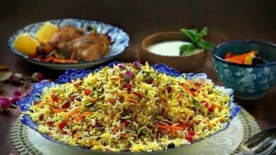 طبق المشخول الإيراني