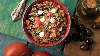 سلطة الكينوا المكسيكية