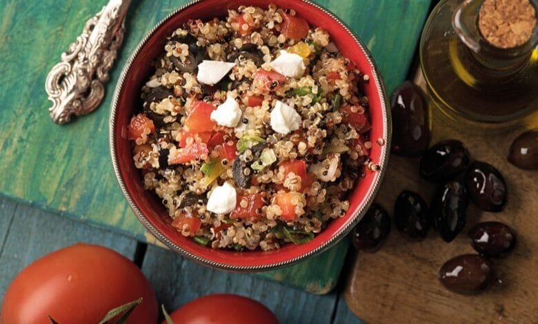 سلطة الكينوا المكسيكية