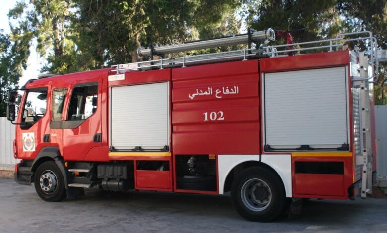 الدفاع المدني بكفيكم