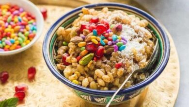 وصفة اليوم من صحتي بصحني مع هدى منذر ... "قمحية البربارة"