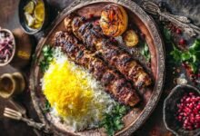 تشيلو كباي الإيرانية Chelo Kabab