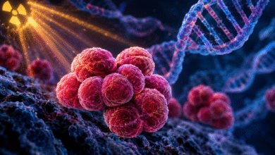 بكتيريا Deinococcus radiodurans المقاومة للإشعاع تحت المجهر